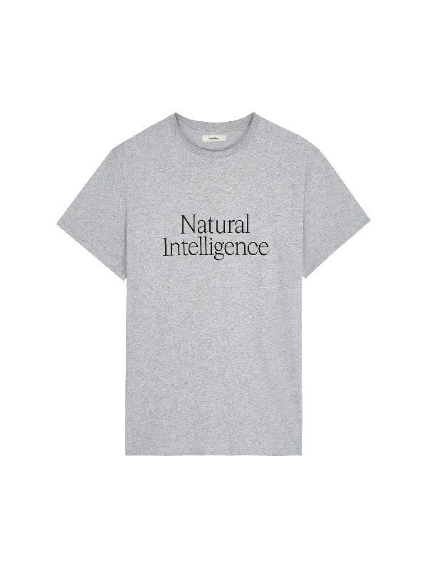 Womens 365 Natural Intelligence T-Shirt—grey marl