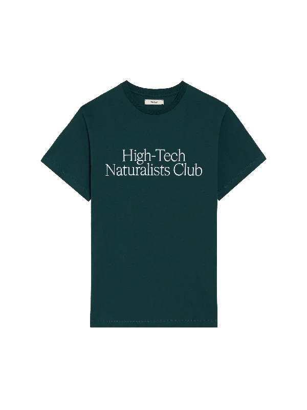 Womens High-Tech Naturalists Club T-shirt—foliage green