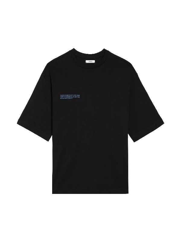 Womens In Conversion Cotton Boxy T-shirt—black