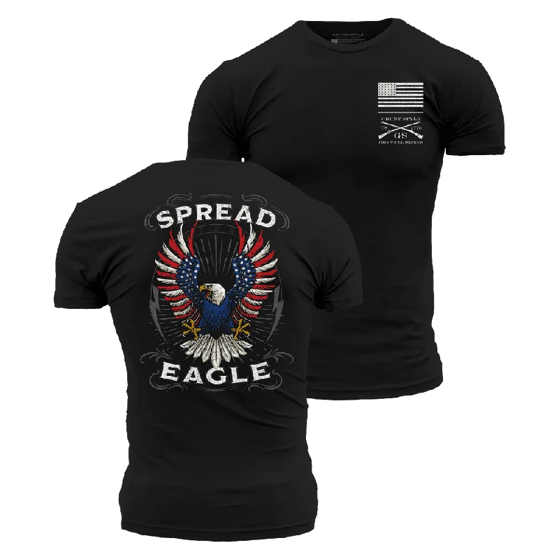 Spread Eagle T-Shirt - Black