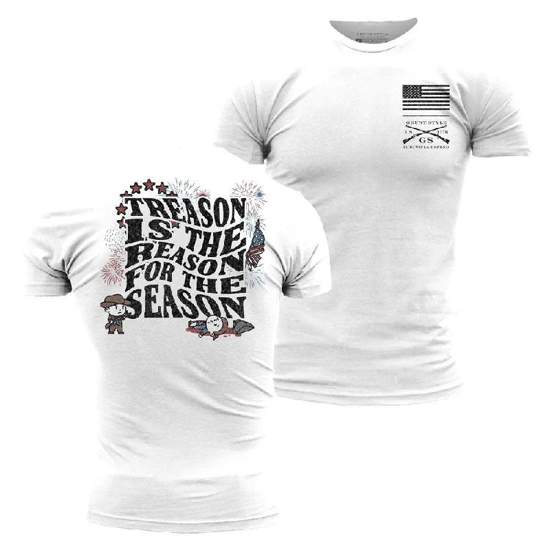 Treason Season T-Shirt - White