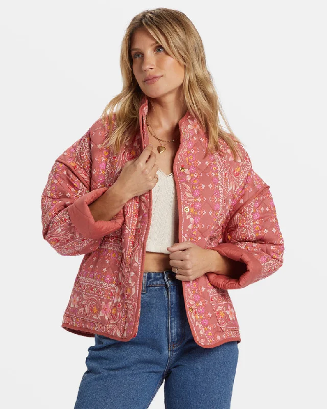 Billabong Folk Story Jacket-Red ClayHip-Hop Jackets