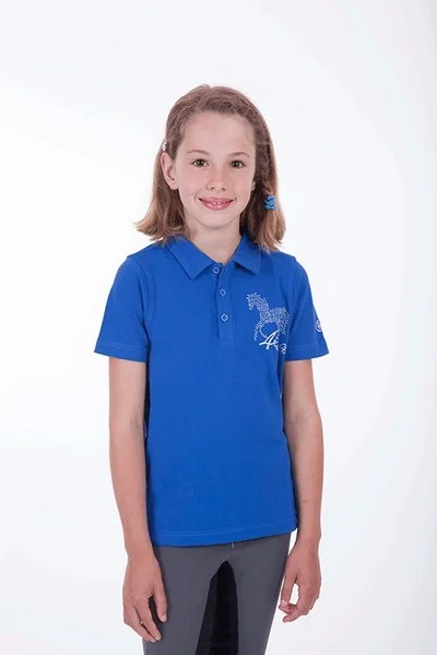 BR 4 Ever Horses 'Palm Coast' Polo Shirt - Short Sleeve - Child