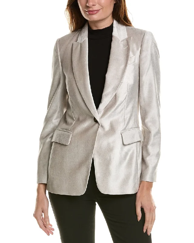 Brunello Cucinelli Silk-Blend Blazer