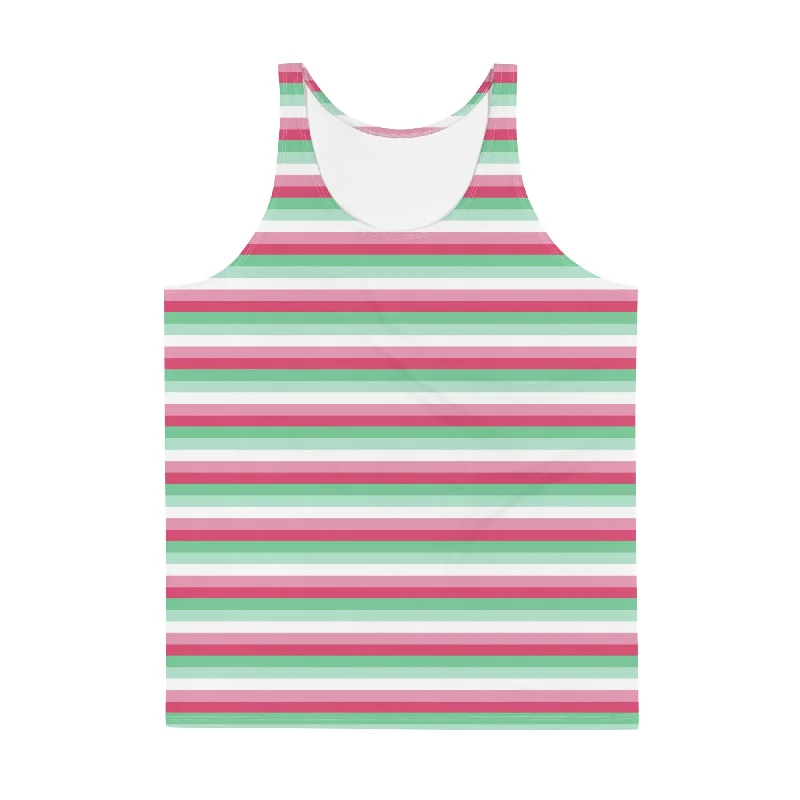 Abrosexual Flag Tank Top