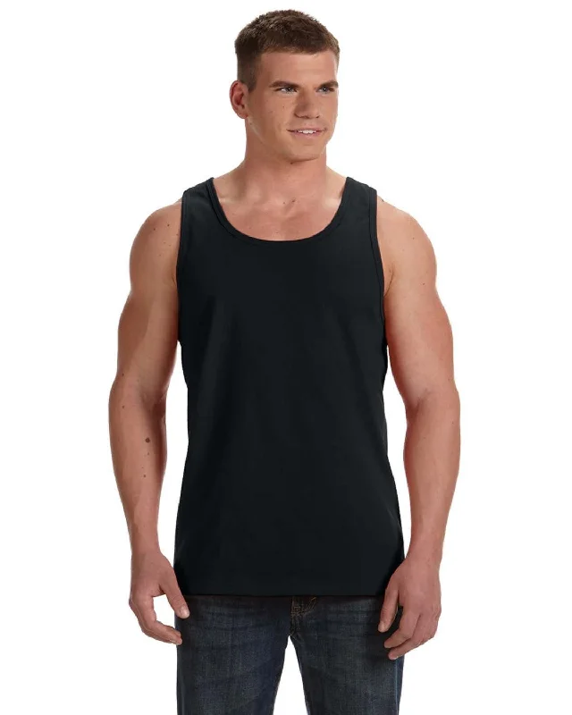 Fruit of the Loom 100% Heavy Cotton HD Tank | Black