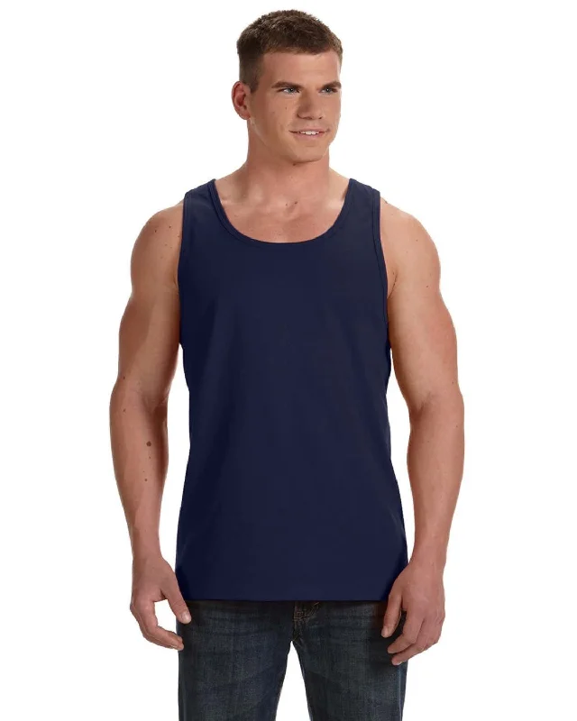 Fruit of the Loom 100% Heavy Cotton HD Tank | J Navy