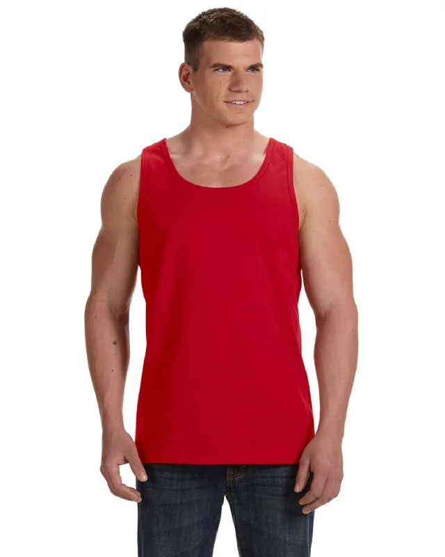 Fruit of the Loom 100% Heavy Cotton HD Tank | True Red