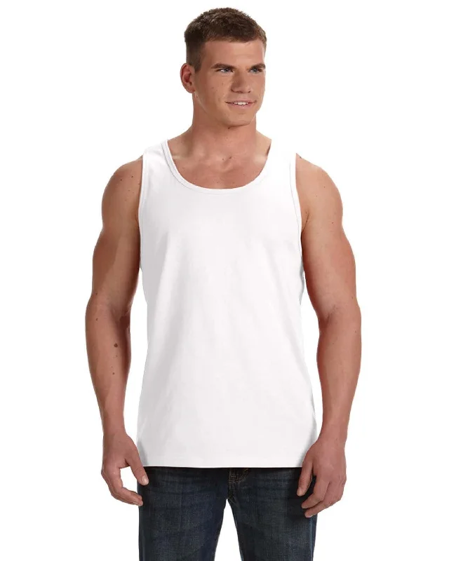 Fruit of the Loom 100% Heavy Cotton HD Tank | White