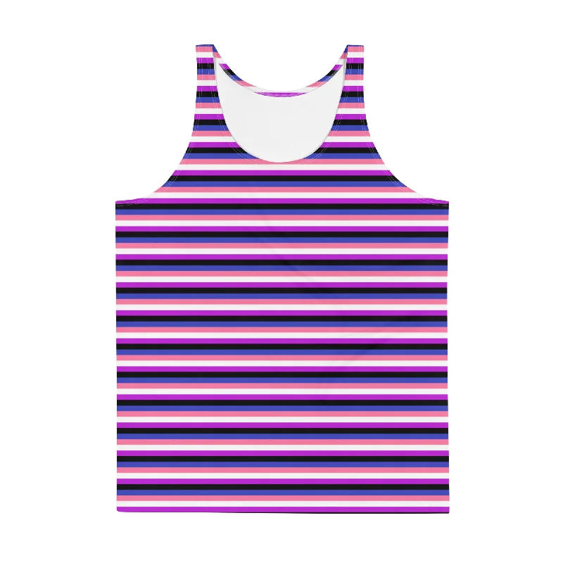 Genderfluid Flag Tank Top