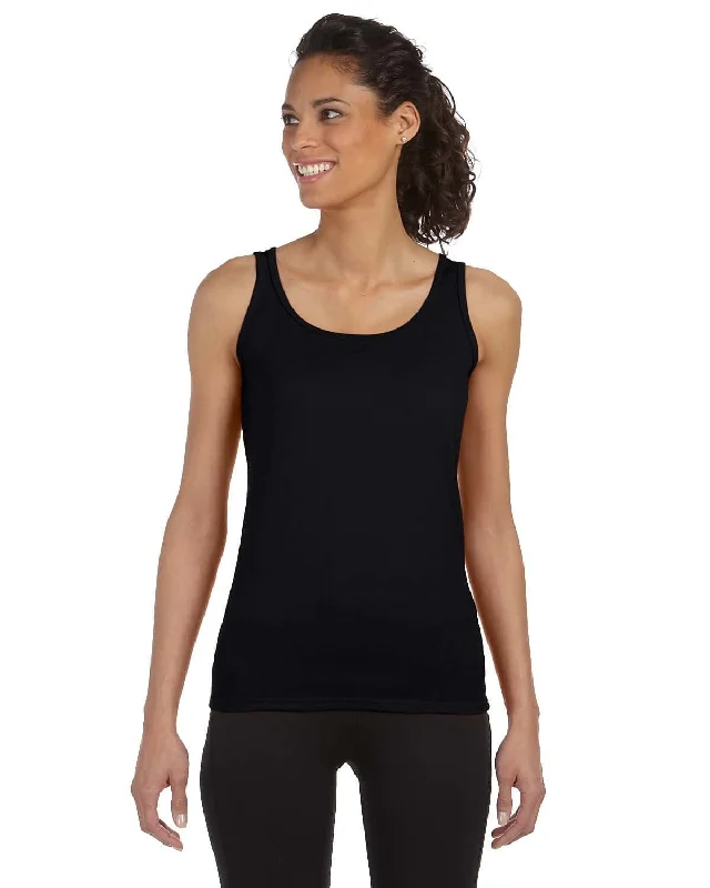 Gildan Ladies SoftStyle Tank Top | Black