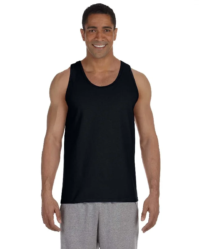 Gildan Ultra Cotton Tank | Black