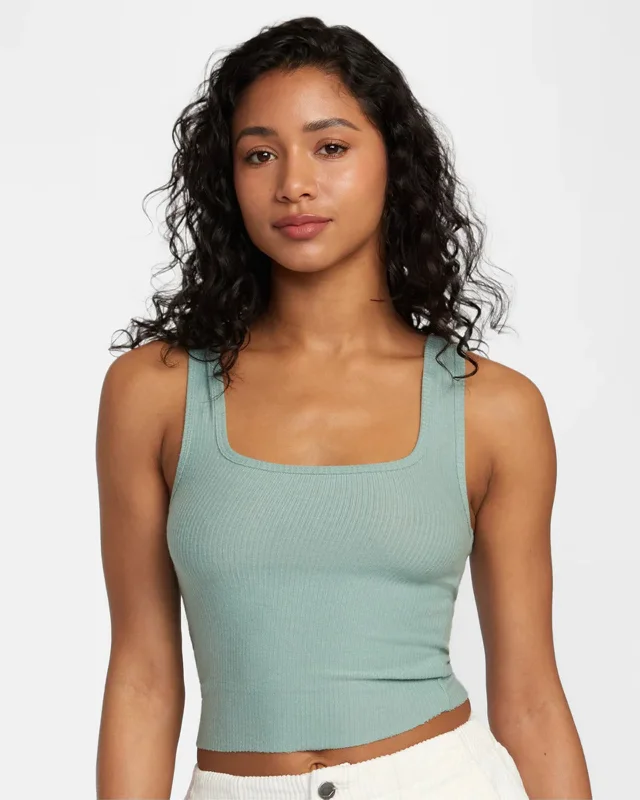 Slate Tank Knit