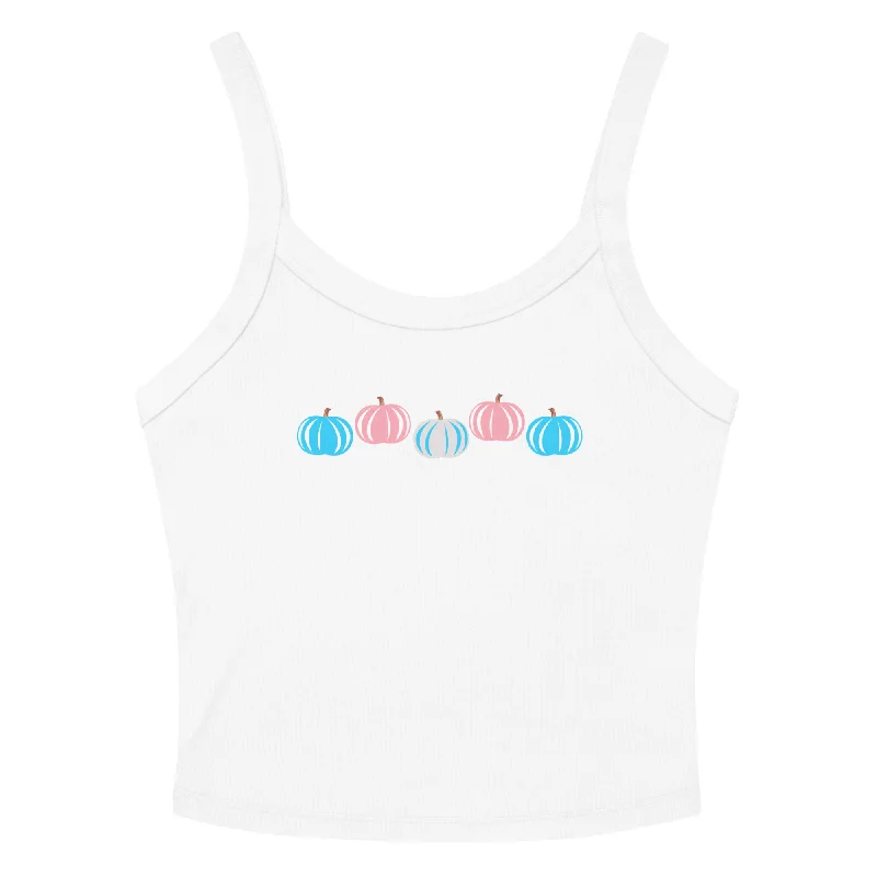 Transgender Pumpkins Scoop Neck Tank Top