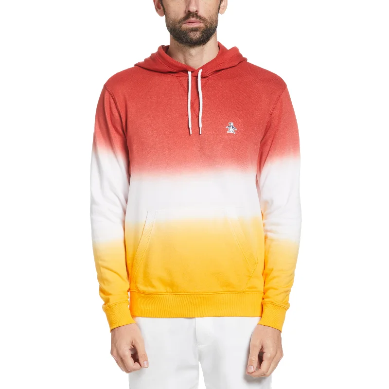 Dip Dyed Fleece Pullover Hoodie