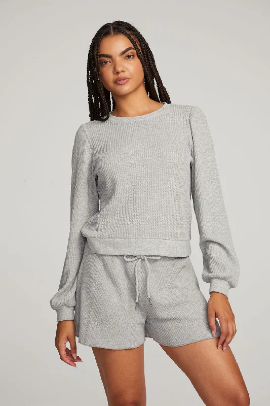 Owlsey Grey Marl Pullover