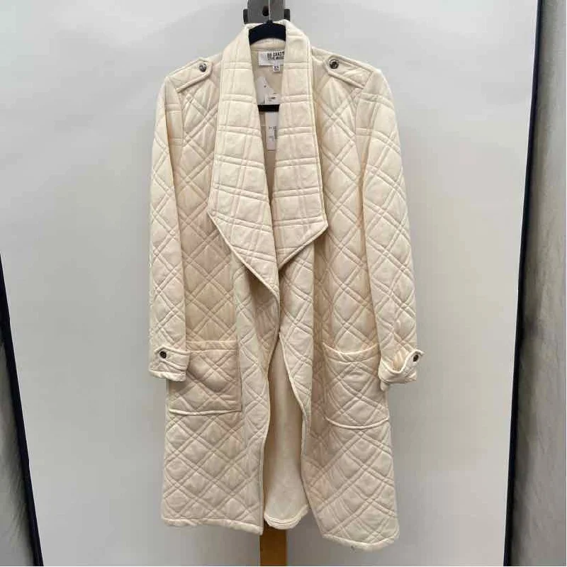 BB Dakota Women's Size XS Cream Quilted Cardigan